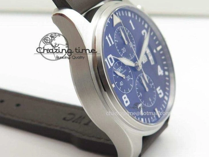 MIROTIME 0508 Pilot Chrono 377706 “Le Petit Prince” V6F Best Edition Blue Dial on Brown Leather Strap A Colorful 7387